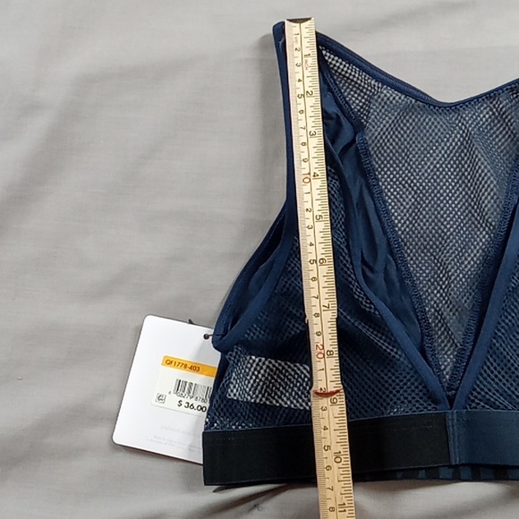 CALVIN KLEIN SMALL PETITE SP BRA Bralette Intimates New NAVY BLUE - Picture 4 of 4
